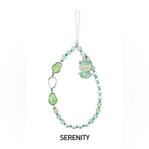 💚LABUBU {Big In To Energy} Phone Charm💚 {SERENITY} 🆕NEW {SEALED box}🟥POP MART